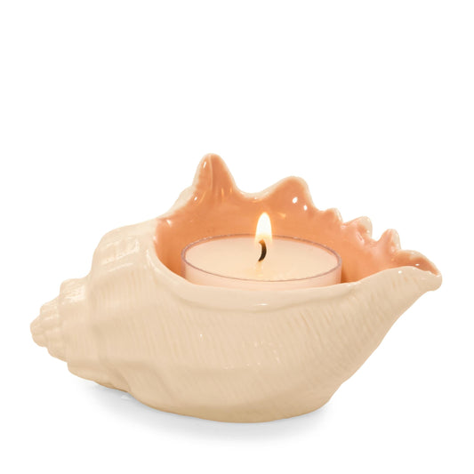Seashell Tea Light Candle Holder (S4SZ7)