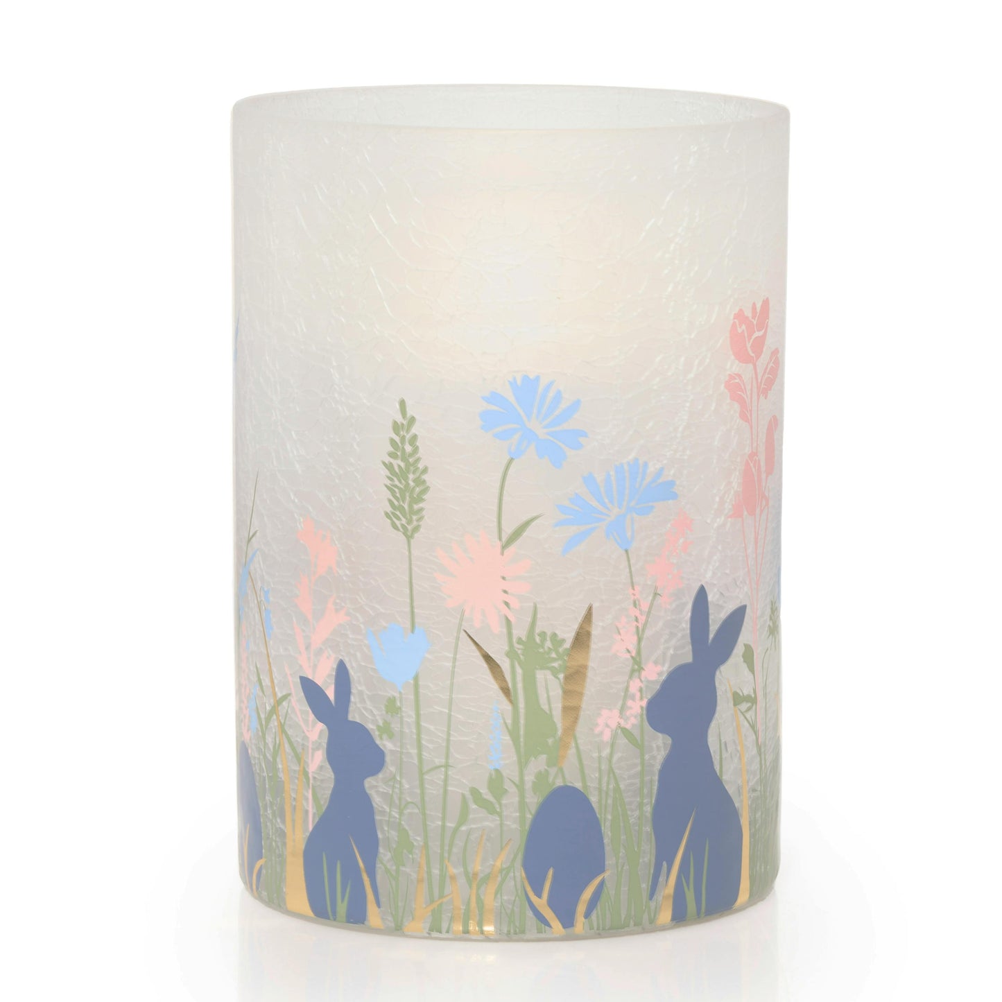 Easter Bunny Jar Candle Holder (S4K9D)