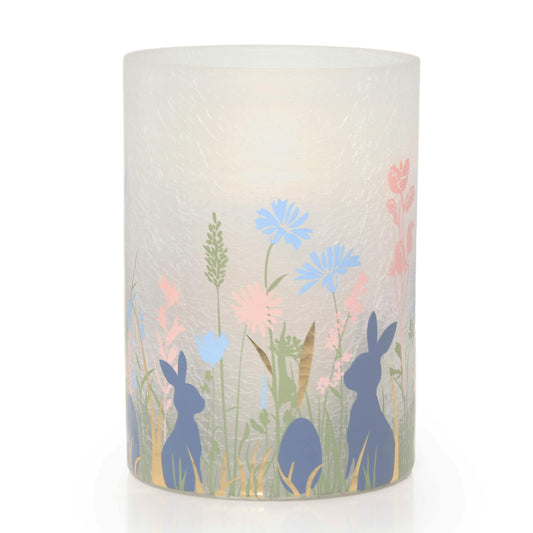 Easter Bunny Jar Candle Holder (S4K9D)